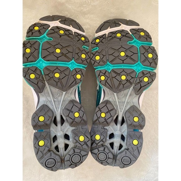 Womens Mizuno Running Shoes 7.5 Wave Creation 19 Teal - Picture 11 of 12